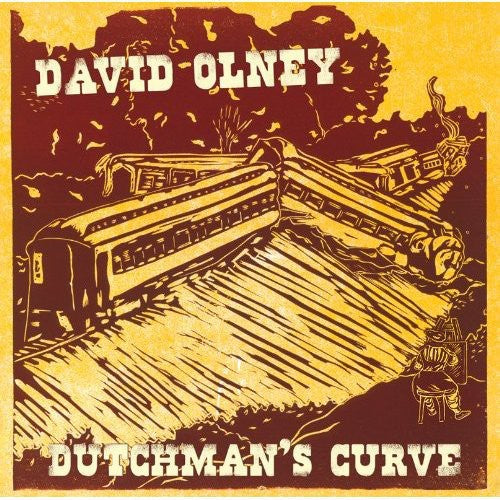 the album cover for David Olney - Dutchman's Curve