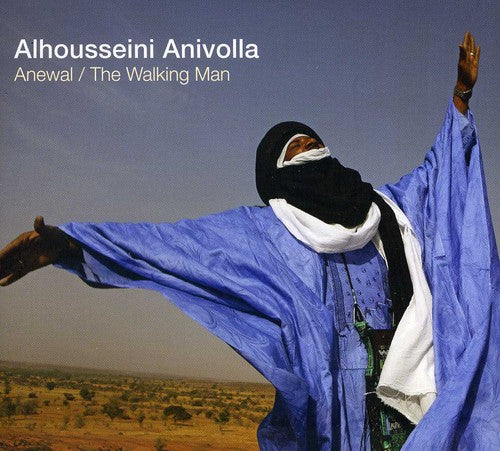 the album cover for Alhousseini Anivolla - Anewal/The Walking Man