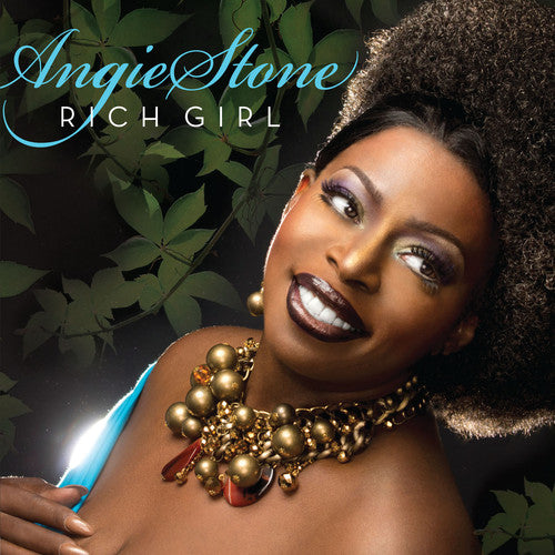 the album cover for Angie Stone - Rich Girl