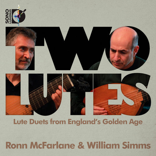 the album cover for William Simms - Two Lutes: Lute Duets from England's Golden Age