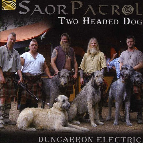 the album cover for Saor Patrol - Two Headed Dog