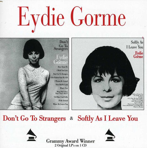 the album cover for Eydie Gorme - Don't Go To Strangers/Softly As I Leave You