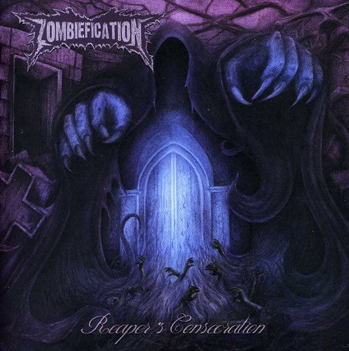the album cover for Zombiefication - Reaper's Consecration
