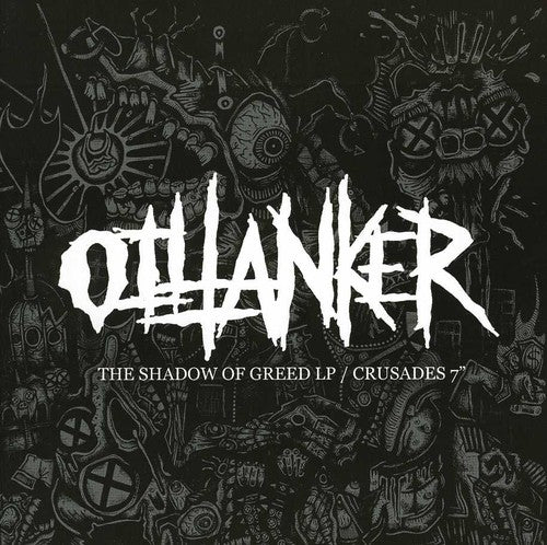 the album cover for Oiltanker - The Shadow Of Greed/Crusades