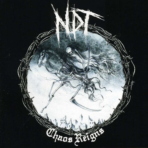 the album cover for Nuclear Death Terror - Chaos Reigns
