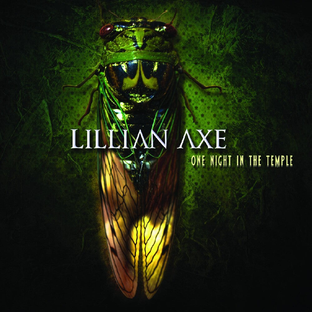 the album cover for Lillian Axe - One Night in the Temple