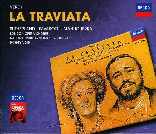 the album cover for Dame Joan Sutherland - Decca Opera: Verdi la Traviata