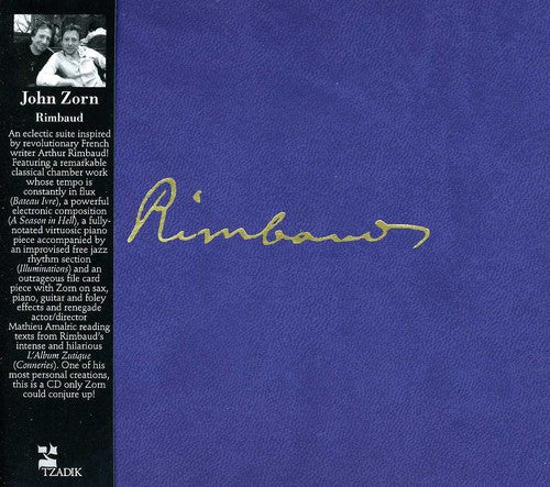 the album cover for John Zorn - Rimbaud
