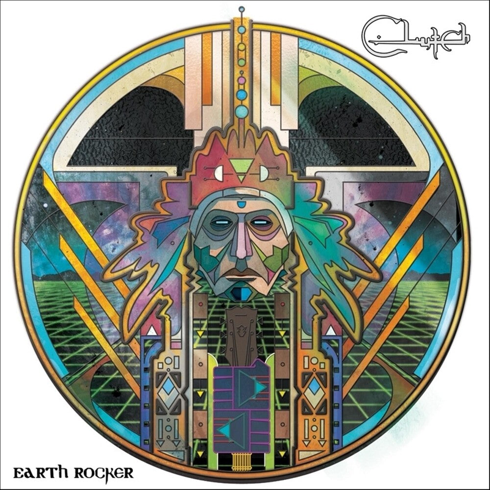 the album cover for Clutch - Earth Rocker Live [Vinyl]
