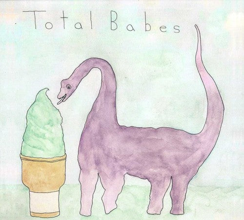 the album cover for Total Babes - Swimming Through Sun