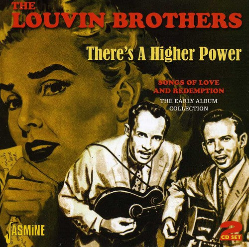 the album cover for Louvin Brothers - There's a High Power: Songs of Love & Redemption