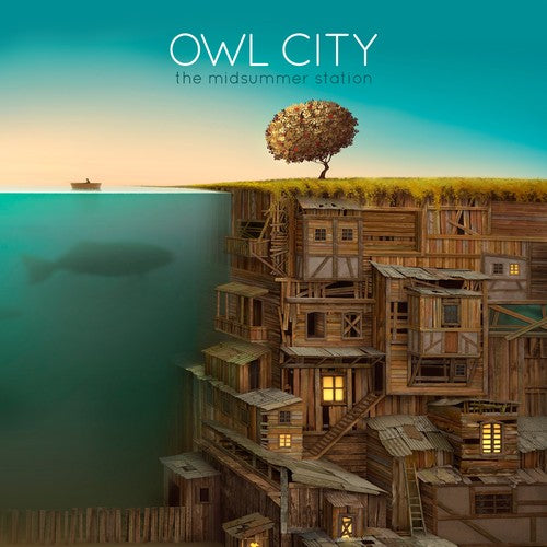 the album cover for Owl City - The Midsummer Station
