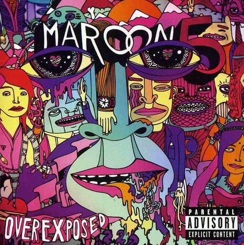 the album cover for Maroon 5 - Overexposed