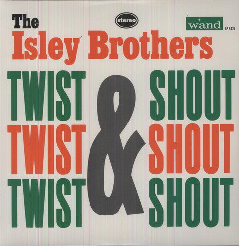 the album cover for The Isley Brothers - Twist and Shout