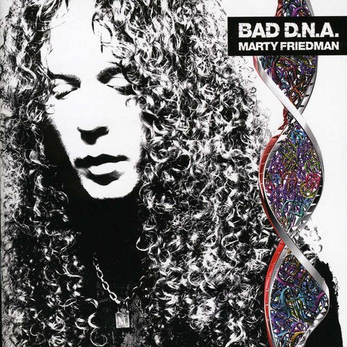 the album cover for Marty Friedman - Bad D.N.A.