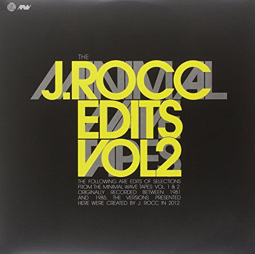 the album cover for J Rocc - Minimal Wave Edits, Vol. 2