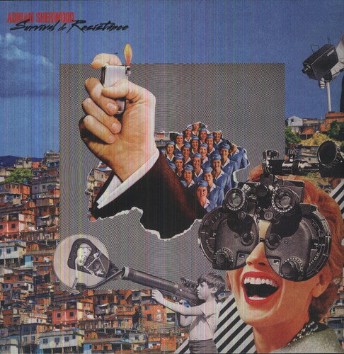 the album cover for Adrian Sherwood - Survival and Resistance