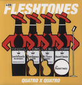 the album cover for The Fleshtones - Quatro X Quatro