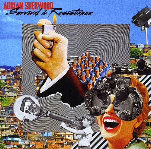 the album cover for Adrian Sherwood - Survival and Resistance