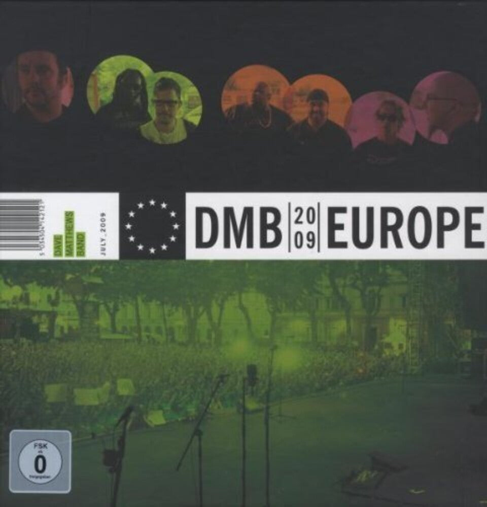 the album cover for Dave Matthews Band - Europe (W/Book) (W/Dvd)