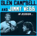 the album cover for Glen Campbell & Jimmy Webb - In Session