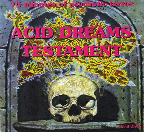 the album cover for Acid Dreams Testament - Acid Dreams Testament