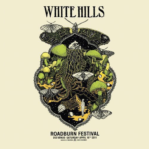 the album cover for White Hills - Live at Roadburn 2011