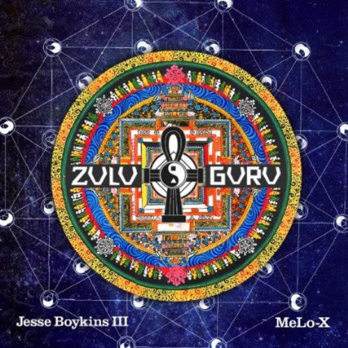 the album cover for Jesse Boykins Iii & Melo-X - Zulu Guru
