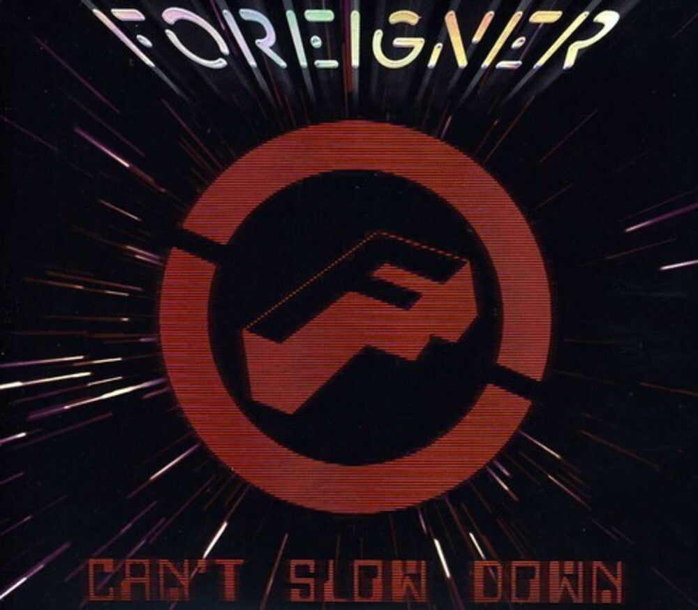 the album cover for Foreigner - Can't Slow Down