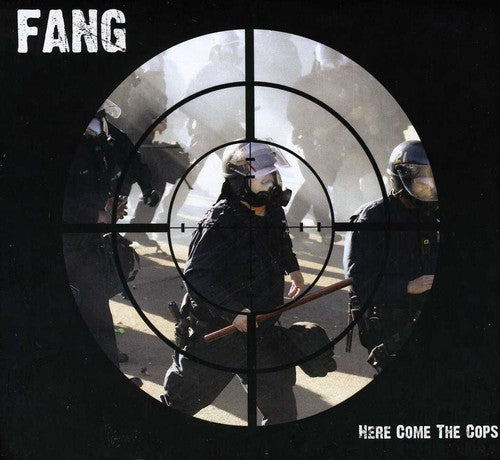 the album cover for Fang - Here Comes the Cops