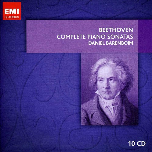 the album cover for Daniel Barenboim - Complete Piano Sonatas