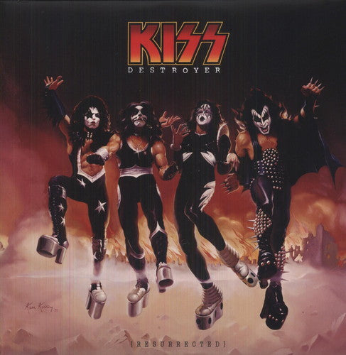 the album cover for KISS - Destroyer: Resurrected