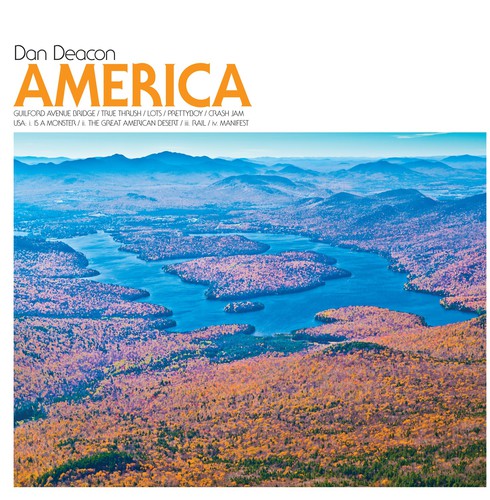 the album cover for Dan Deacon - America