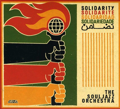 the album cover for Soul Jazz Orchestra - Solidarity
