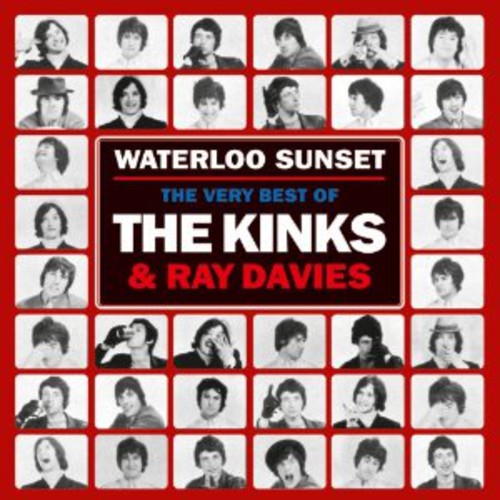 the album cover for The Kinks - Waterloo Sunset: Best Of The Kinks & Ray Davies [Import]