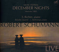 the album cover for Schumann / Richter / Berlinskaya / Borodin Quartet - December Nights 1985 [Digipak]