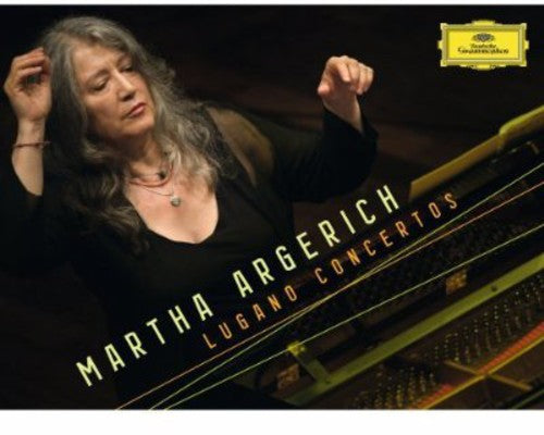 the album cover for Martha Argerich - Lugano Concertos