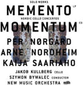 the album cover for Jakob Kullberg - Momentum: Nordic Cello Concertos