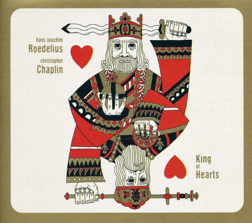 the album cover for Roedelius & Christopher Chaplin/Hans-Joachim - King of Hearts