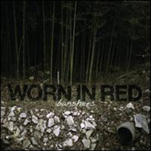 the album cover for Worn In Red - Banshees