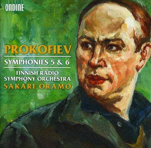 the album cover for Sakari Oramo - Symphonies 5 & 6