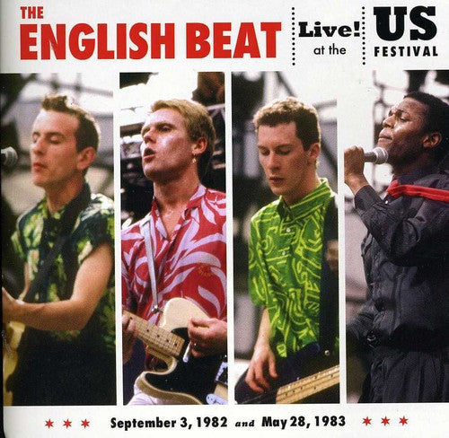 the album cover for The English Beat - Live At The US Festival, 82 and 83