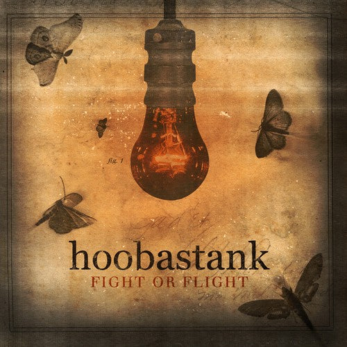 the album cover for Hoobastank - Fight or Flight