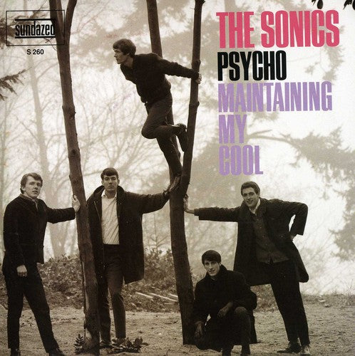 the album cover for The Sonics - Psycho / Maintaining My Soul