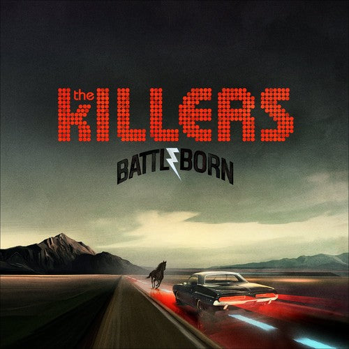the album cover for The Killers - Battle Born