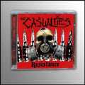 the album cover for The Casualties - Resistance