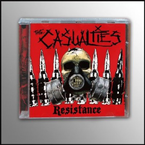 the album cover for The Casualties - Resistance
