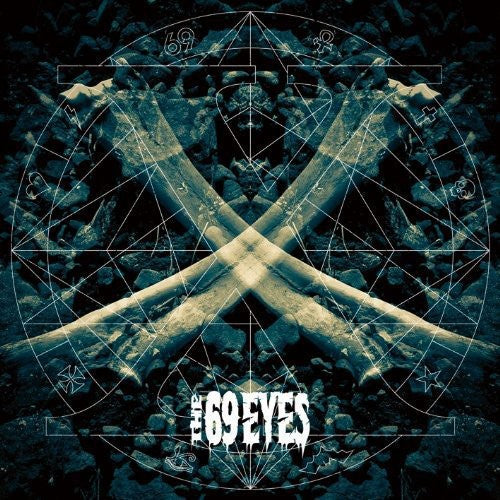 the album cover for The 69 Eyes - X