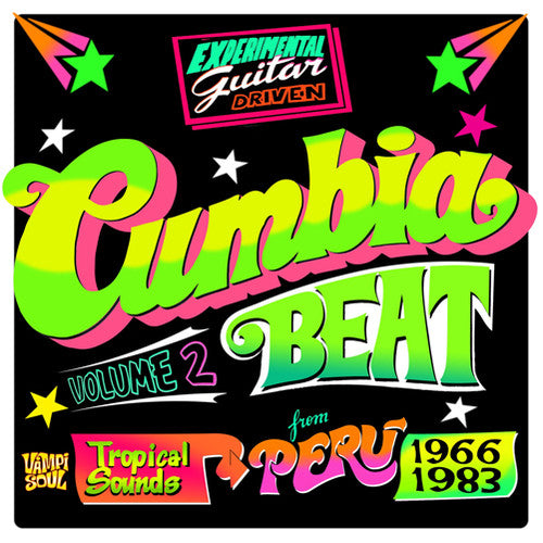the album cover for Cumbia Beat Tropical Sounds From Peru 1966-83 - Cumbia Beat, Vol. 2: Tropical Sounds From Peru 1966-1983