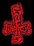 the album cover for Satan's Wrath - Galloping Blasphemy